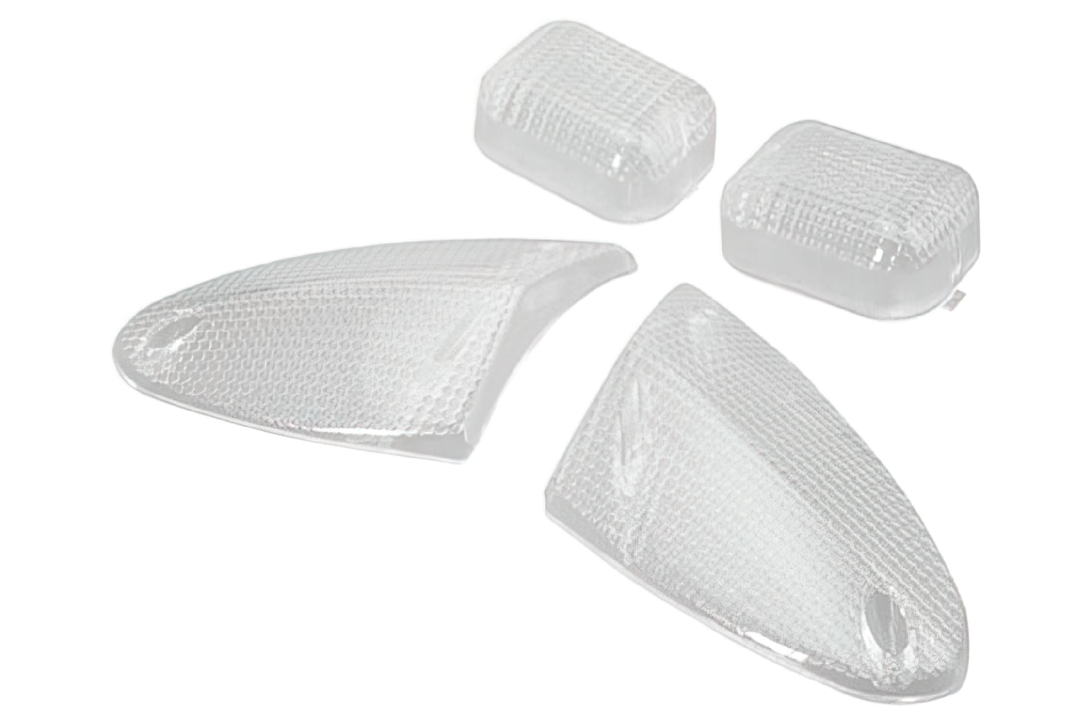 STR-623.11/WH Set Vetri Frecce STR8 trasparente, Aprilia SR2000, COD: STR-623.11/WH
