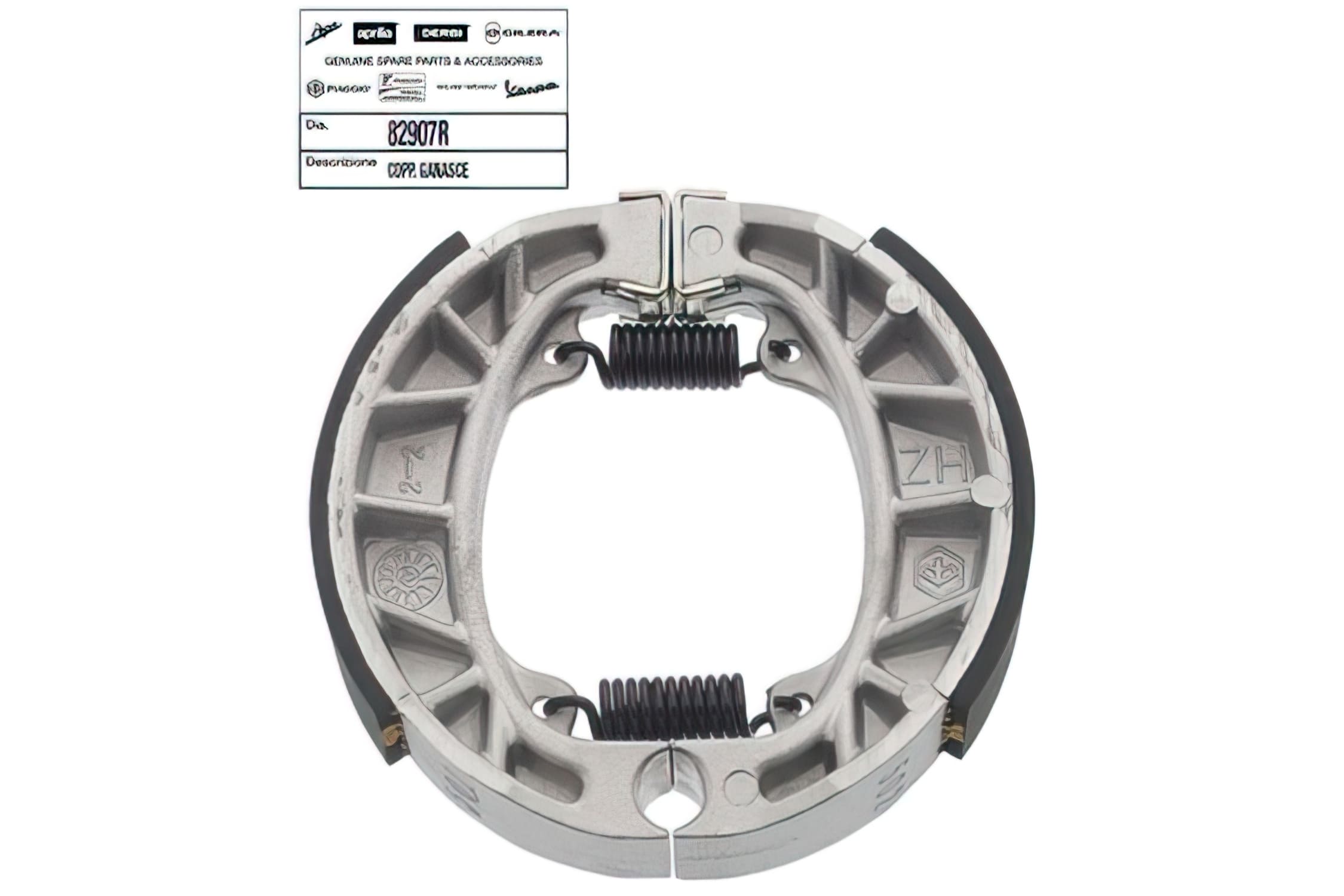 OE-PIA82907R Ganasce Freno 110x25mm - ricambio originale Piaggio Zip, COD: OE-PIA82907R