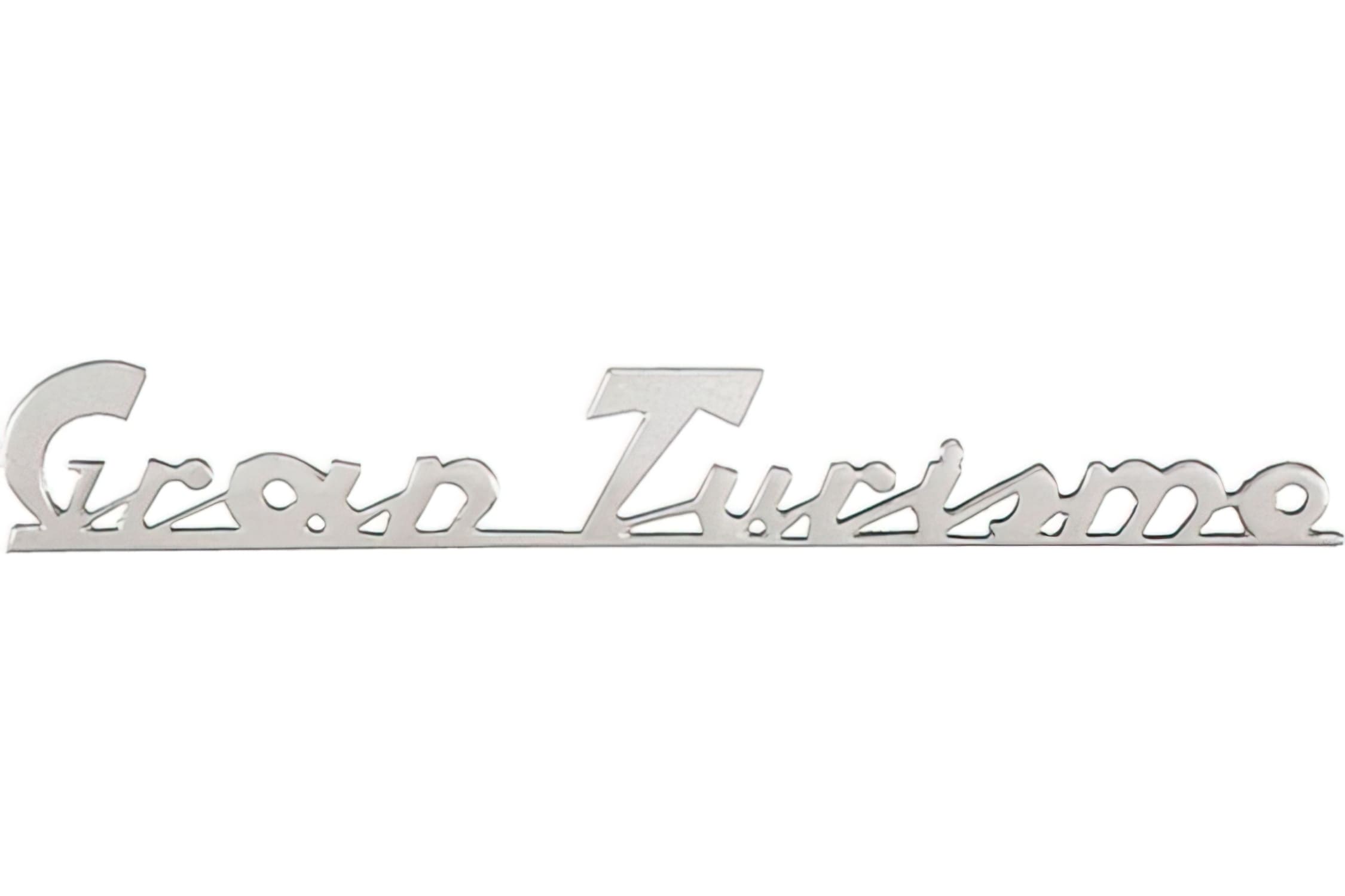 R142720410 Targhetta Vespa Gran Turismo cromato, COD: R142720410