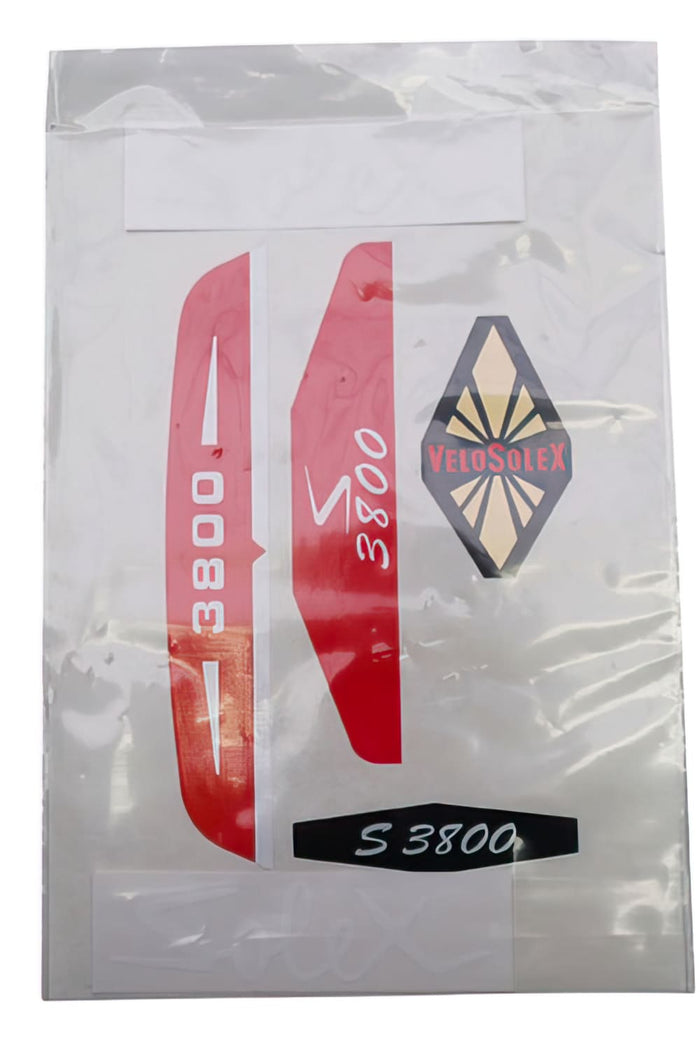 STICK-11007 Adesivi per Telaio Solex (Sacchetto)