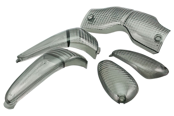 STR-620.24/BK Set Vetro Frecce STR8 RL nero STR8, Gilera Runner, (dal 2003), COD: STR-620.24/BK