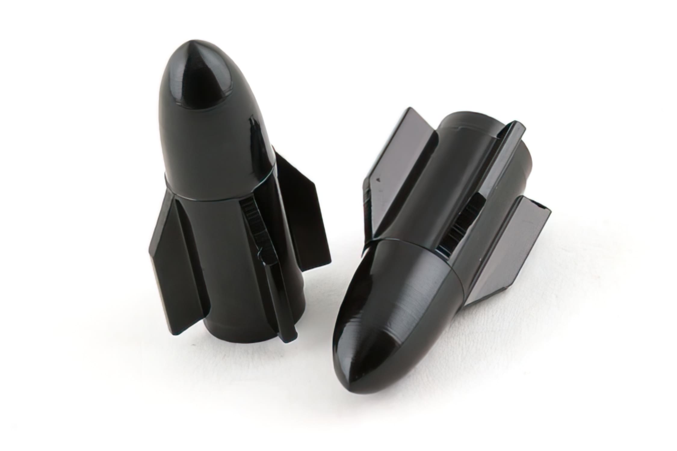 STR-545.50/BK Tappi Valvola ROCKET STR8, nero, COD: STR-545.50/BK