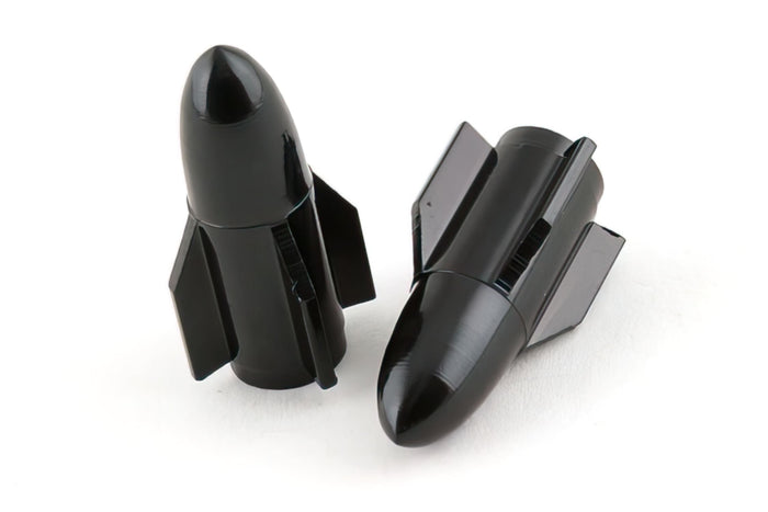 STR-545.50/BK Tappi Valvola ROCKET STR8, nero, COD: STR-545.50/BK
