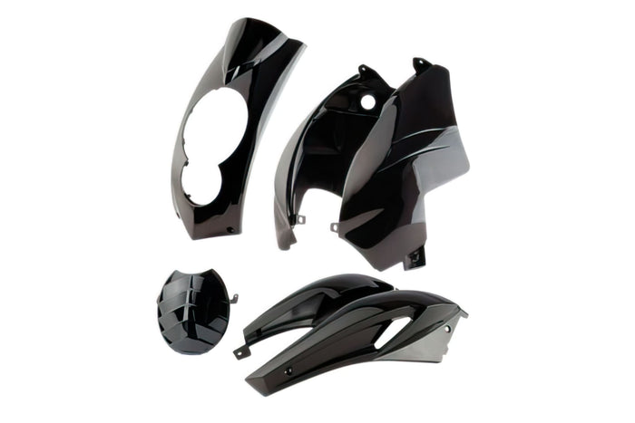 CGN467332 Kit carena 5 pezzi nero Peugeot Ludix (contachilometri retangolata), COD: CGN467332