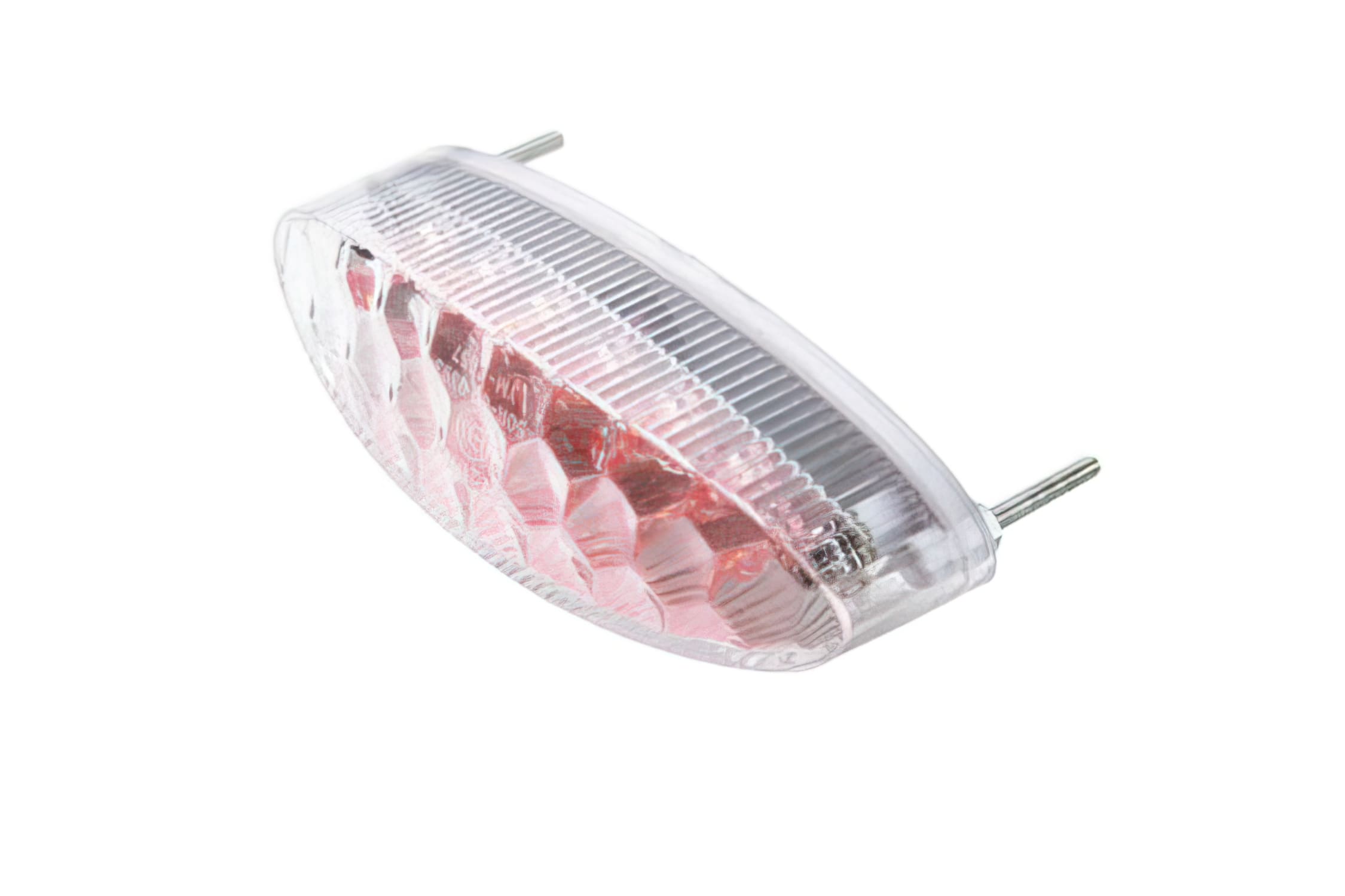 CGN459797 Fanalino universale, ovale con LED, trasparente