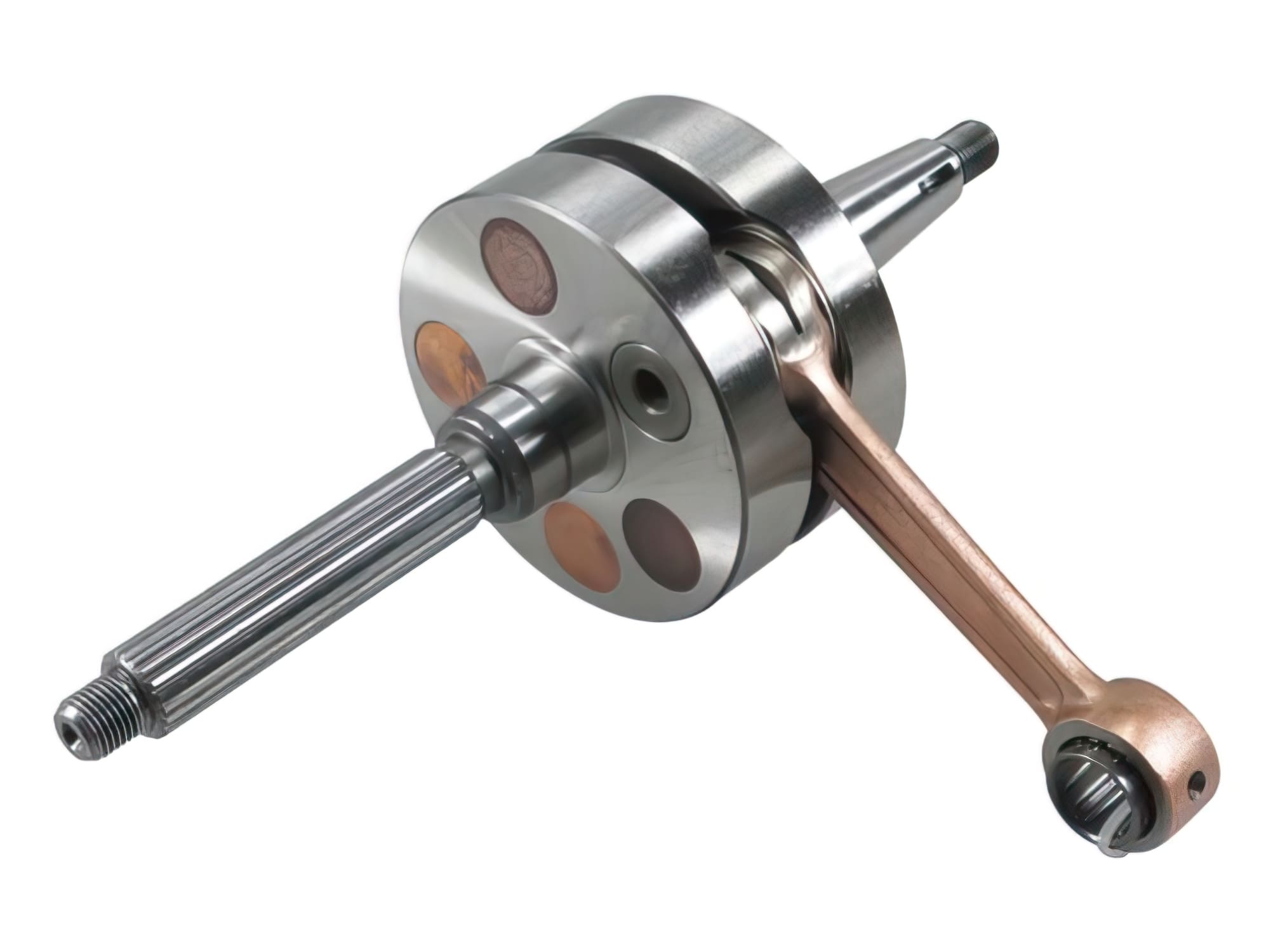 ja6038024 albero motore jasil racing corsa 55mm, biella 105mm piaggio 125 / 150 / 180cc