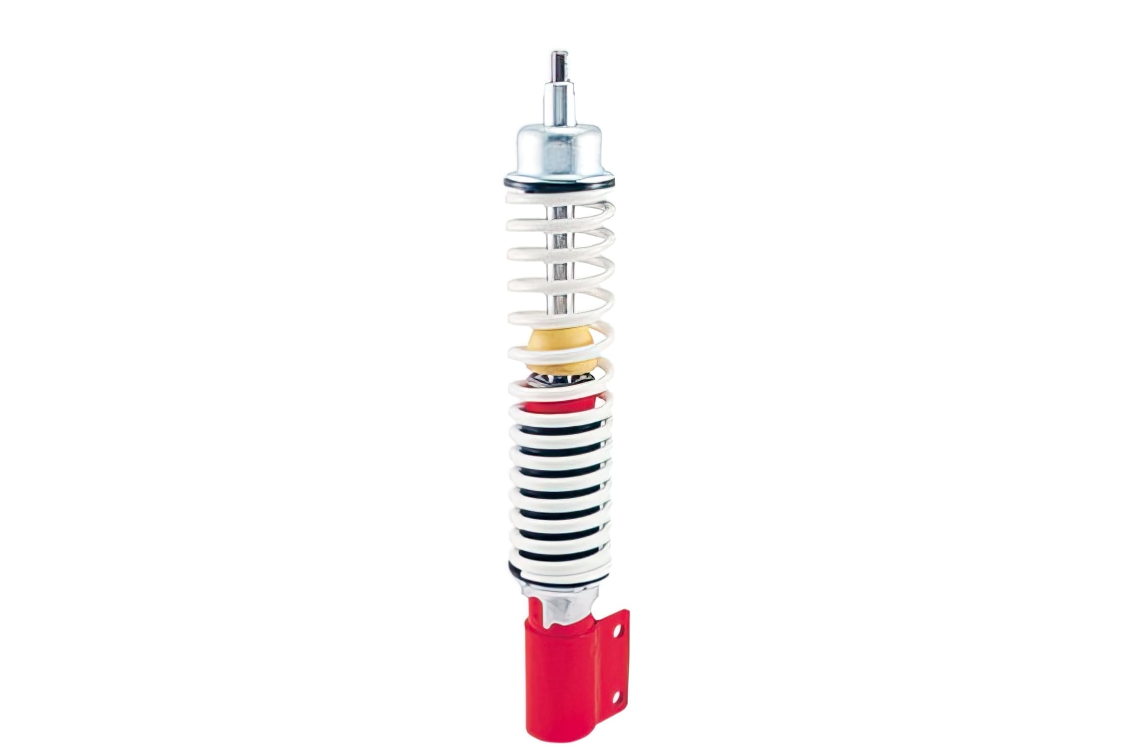R204584310 Ammortizzatore anteriore rosso / bianco RMS Vespa PX 125 - 200cc, COD: R204584310