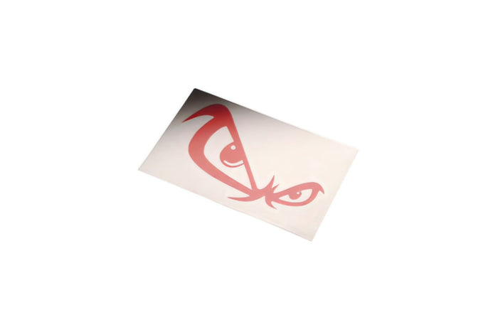 CGN449982 Adesivo 6x10cm “Sguardo Cattivo”, rosso