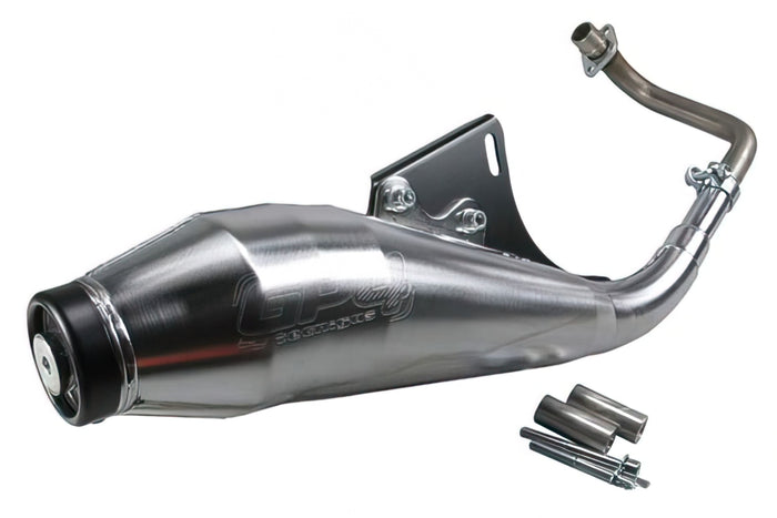 TG061950511 Marmitta Tecnigas GP4 GY6, Kymco, Peugeot 50cc 4T, homologazione, COD: TG061950511