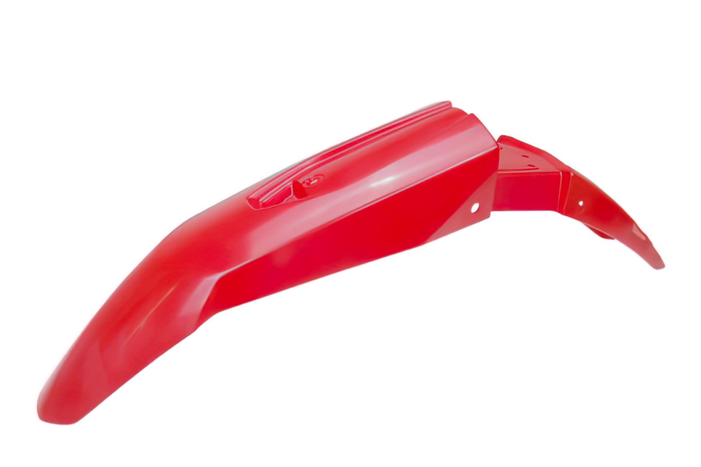 OE-DE86693000W4R Front mudguard red - original spare part Derbi Senda DRD X-Treme after 2010