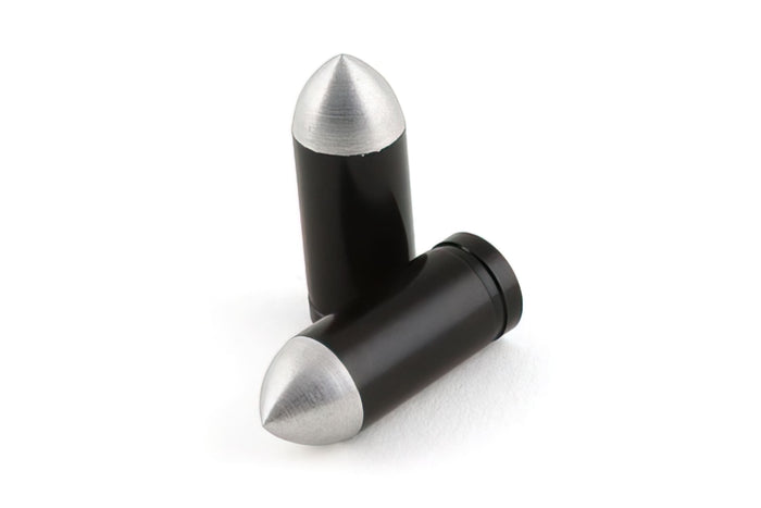 STR-545.45/BK Tappi Valvola BULLET STR8, nero, COD: STR-545.45/BK