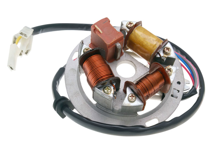 IP34996 Statore Accensione 6V (35/21W BILUX) Simson S51 / S53 / S70 / S83 / Schwalbe / SR