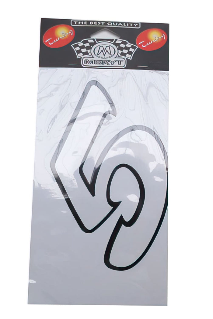 STICK-1291 Adesivo Nummero “5” bianco (h. 13 cm)