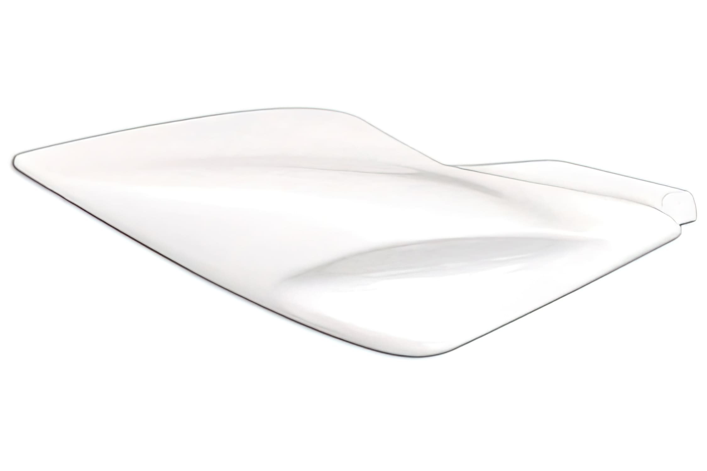 CM77366779D Carena posteriore sinistra MBK Nitro / Aerox, bianco