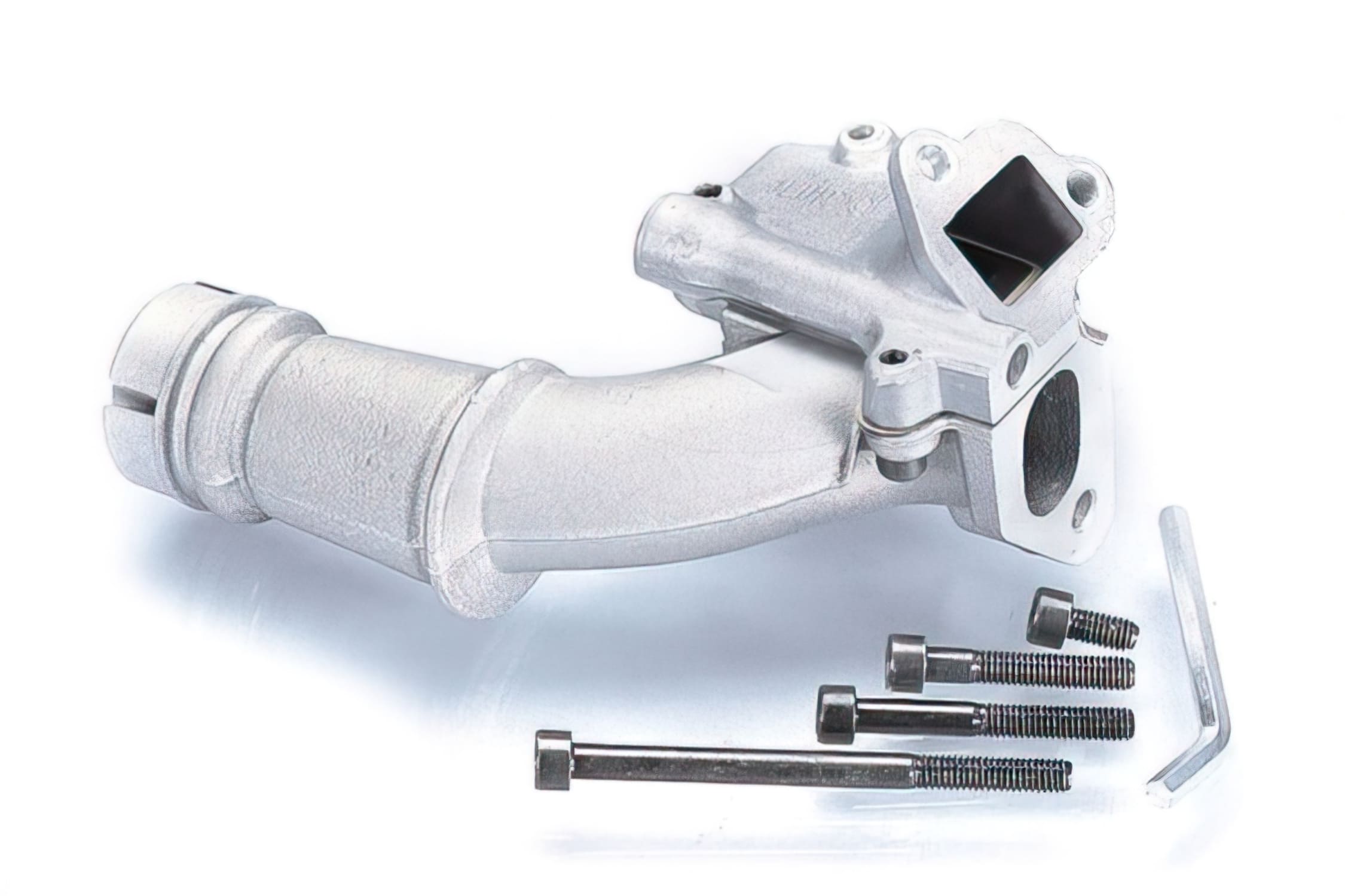 P215.0112 Collettore Polini Doppia Aspirazione, d=19mm, Vespa Primavera 125cc, COD: P215.0112