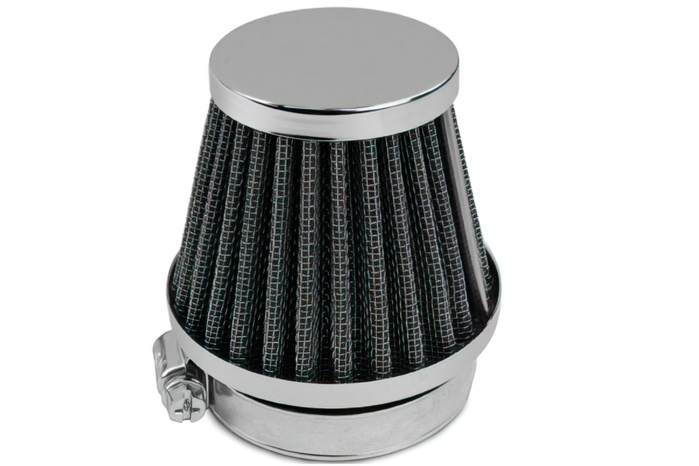 A115064A Filtro Aria Typ KN diritto D,50mm cromato, COD: A115064A