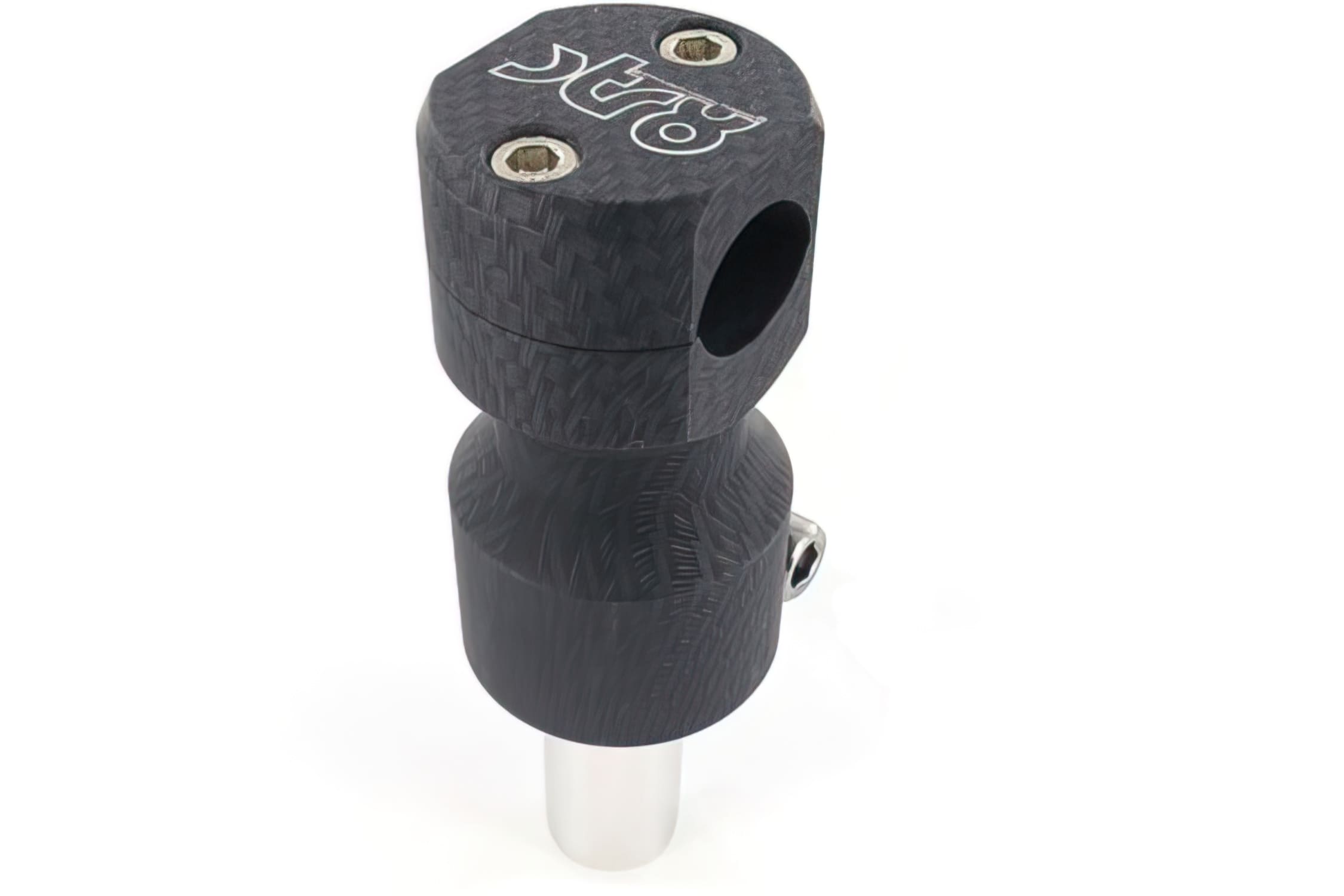 STR-005.07/CA Supporto Manubrio STR8 Ecoline, Piaggio look carbonio, COD: STR-005.07/CA