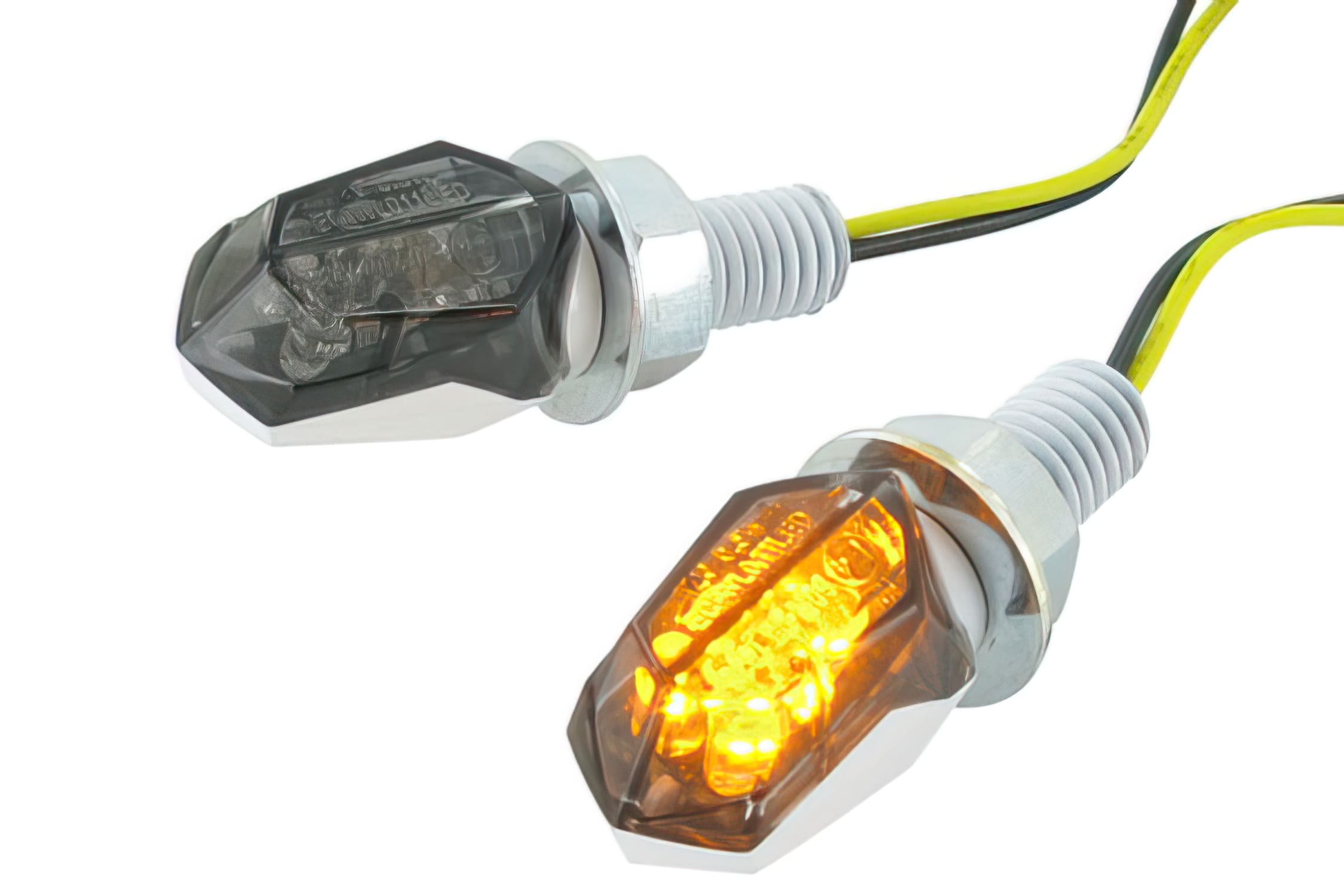 STR-687.12/WH Frecce LED Mini II Black Line, bianco omologato CE, COD: STR-687.12/WH