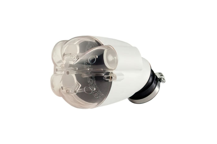 CGN473483 Filtro Aria Doppler, Venturi NewStyle Box, bianco / Spugna nera D. 28 / 35mm, COD: CGN473483