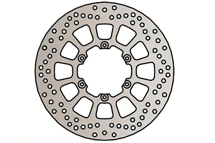 NG-350686 Disco Freno anteriore 270mm NG Brake Disc Malaguti Spidermax GT / RS 500cc, COD: NG-350686