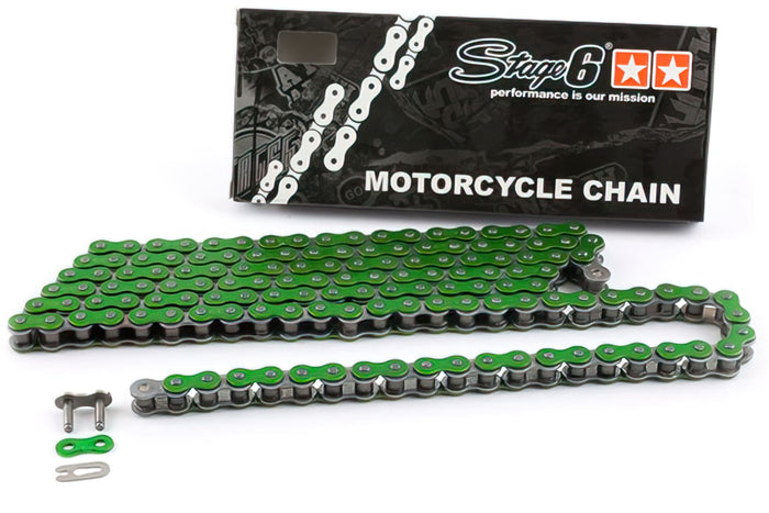 S6-2012002 Catena Trasmissione Stage6 420 verde anodizzato, COD: S6-2012002