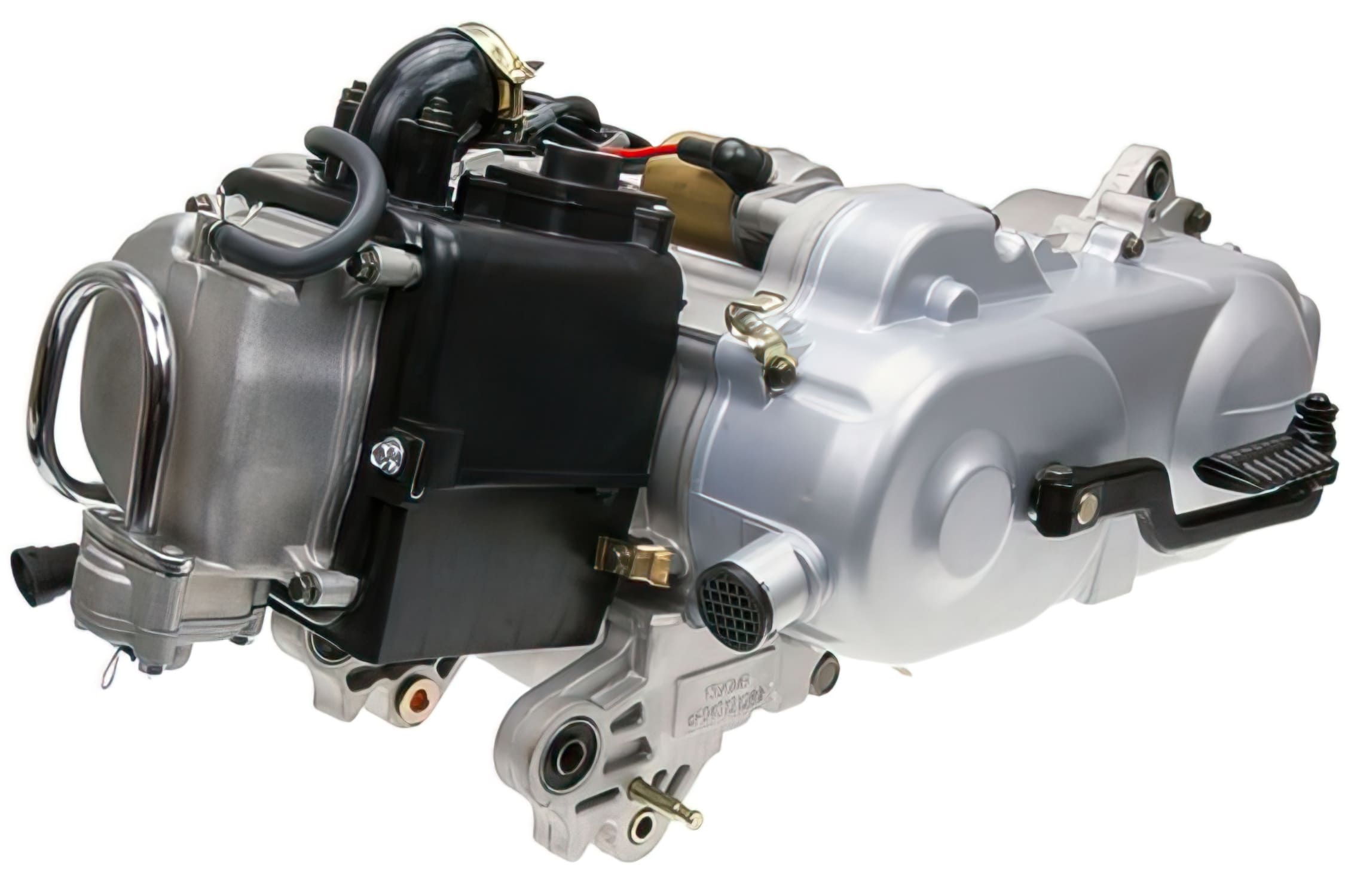 OE-GY6BT17460 Motore ricambio originale GY6, Cerchio 10 Pollici, con sistema aria secondario, 50cc (139QMB/QMA)