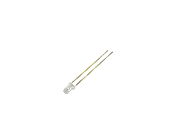 DS-15 Ampoule LED 3000mcd, 3,5V, 0,02A, 32°, 3mm, bleu