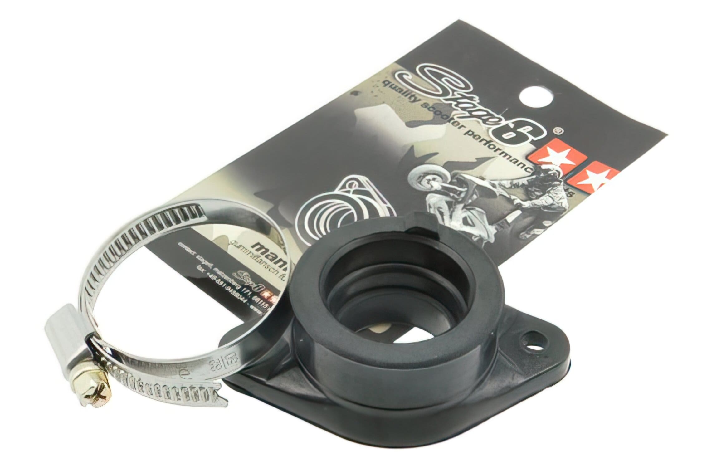 S6-32ET030 Flangia in Gomma, 30mm, per Aspirazioni Stage6, COD: S6-32ET030
