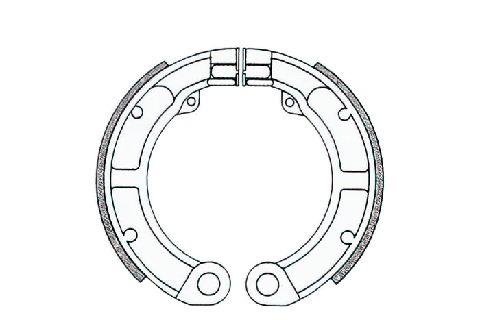 R225120490 Ganasce Freno posteriore RMS Vespa 50cc (V5A1T), COD: R225120490