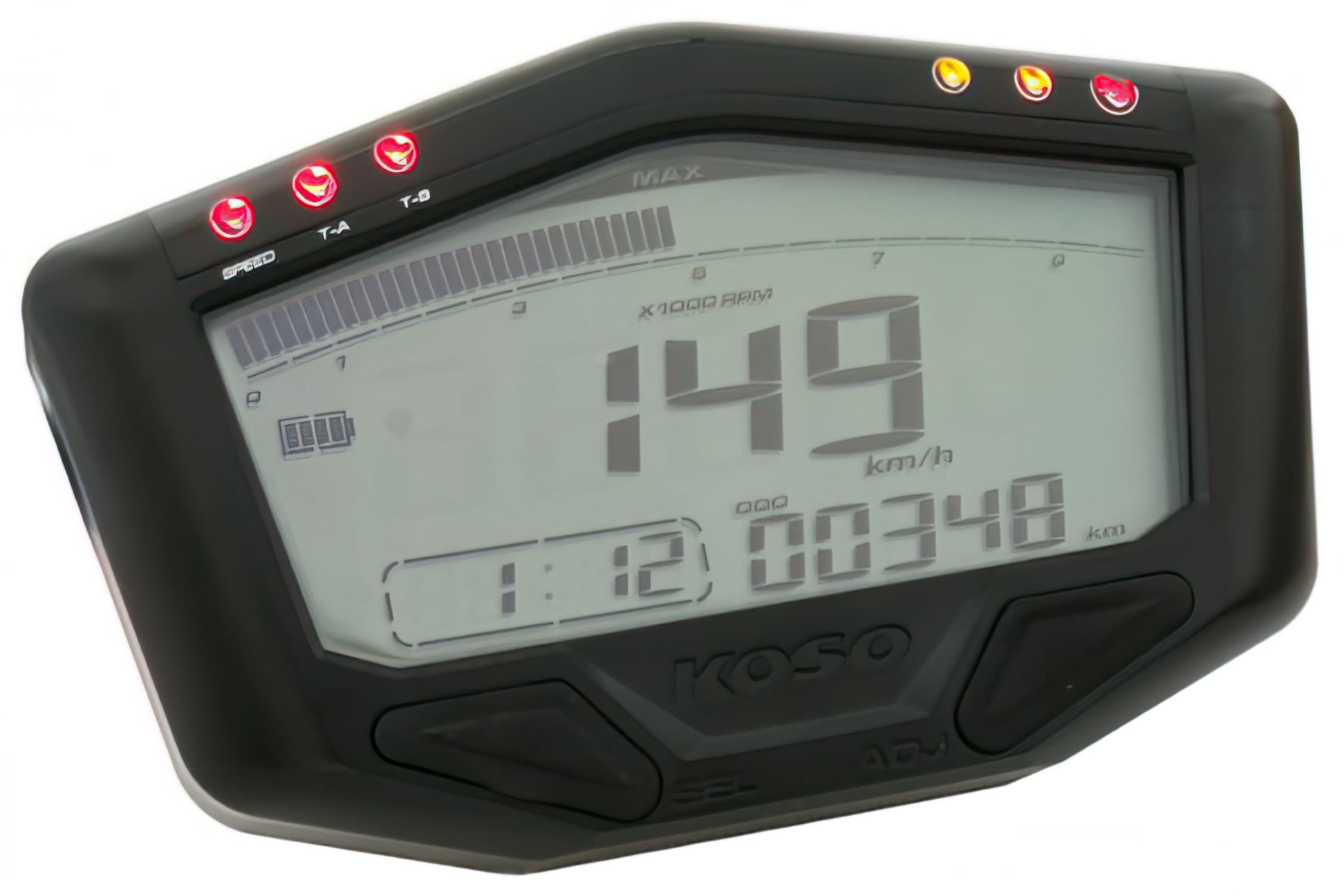 KO-BA022W00 Contachilometri multifunzione Koso DB-02 Versione Off-Road, COD: KO-BA022W00