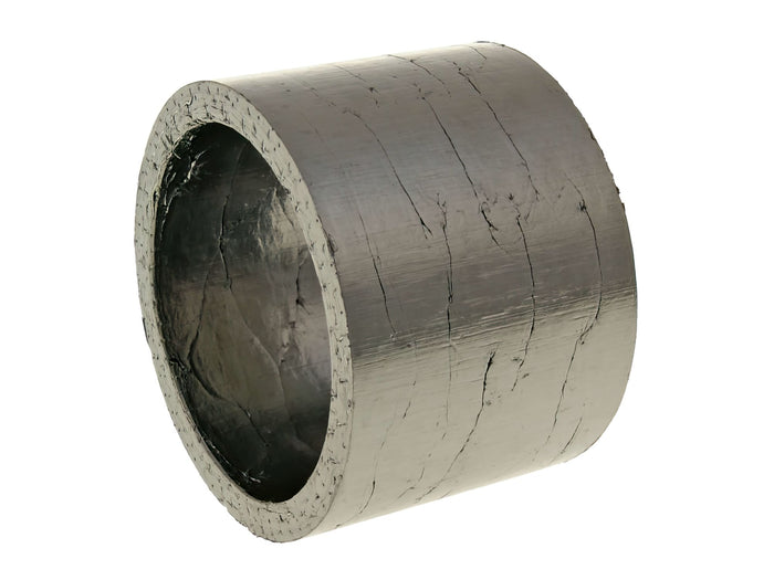 NK150.38 Collettorino di Scarico 35x42 /5x30mm grafite Yamaha WR125R / Majesty 400 / XT / XTZ 660, COD: NK150.38