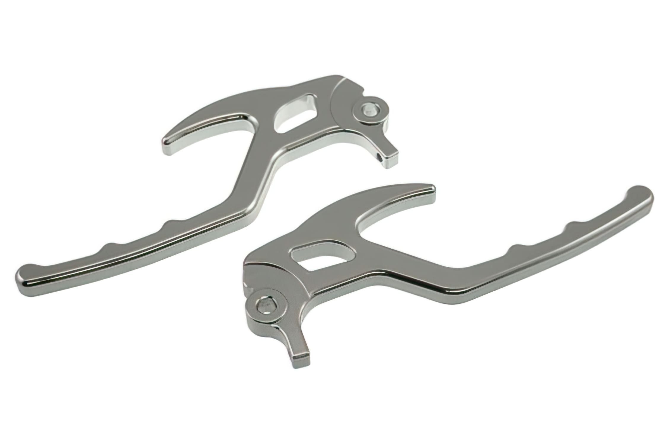 STR-590.06/CR STR8 CNC Aggressive Brake Lever, Chrome, Aprilia SR 2006