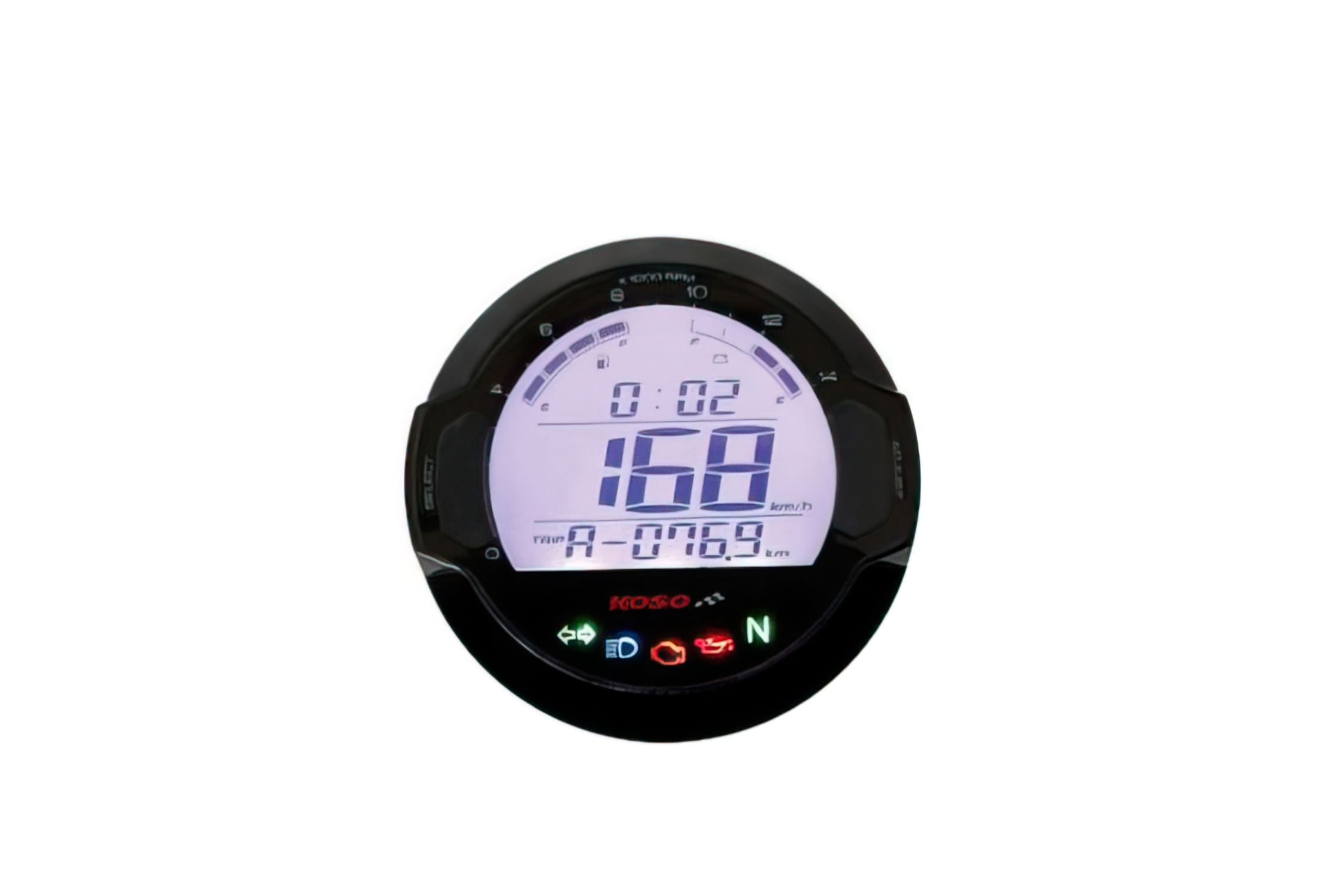 KO-BB642W20 Contachilometri + Contagiri Koso D.64 DL-03S nero, COD: KO-BB642W20