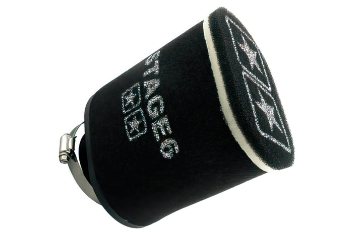 s6-35022/bk filtro aria stage6 double-layer nero ovale imbocco d. 70mm, COD: S6-35022/BK