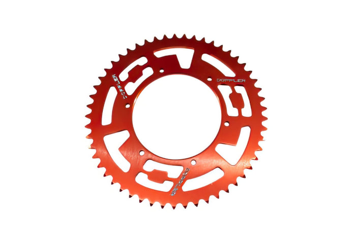 CGN492590 Corona 53 denti - 420 Doppler alluminio CNC rosso Aprilia SX 50, COD: CGN492590