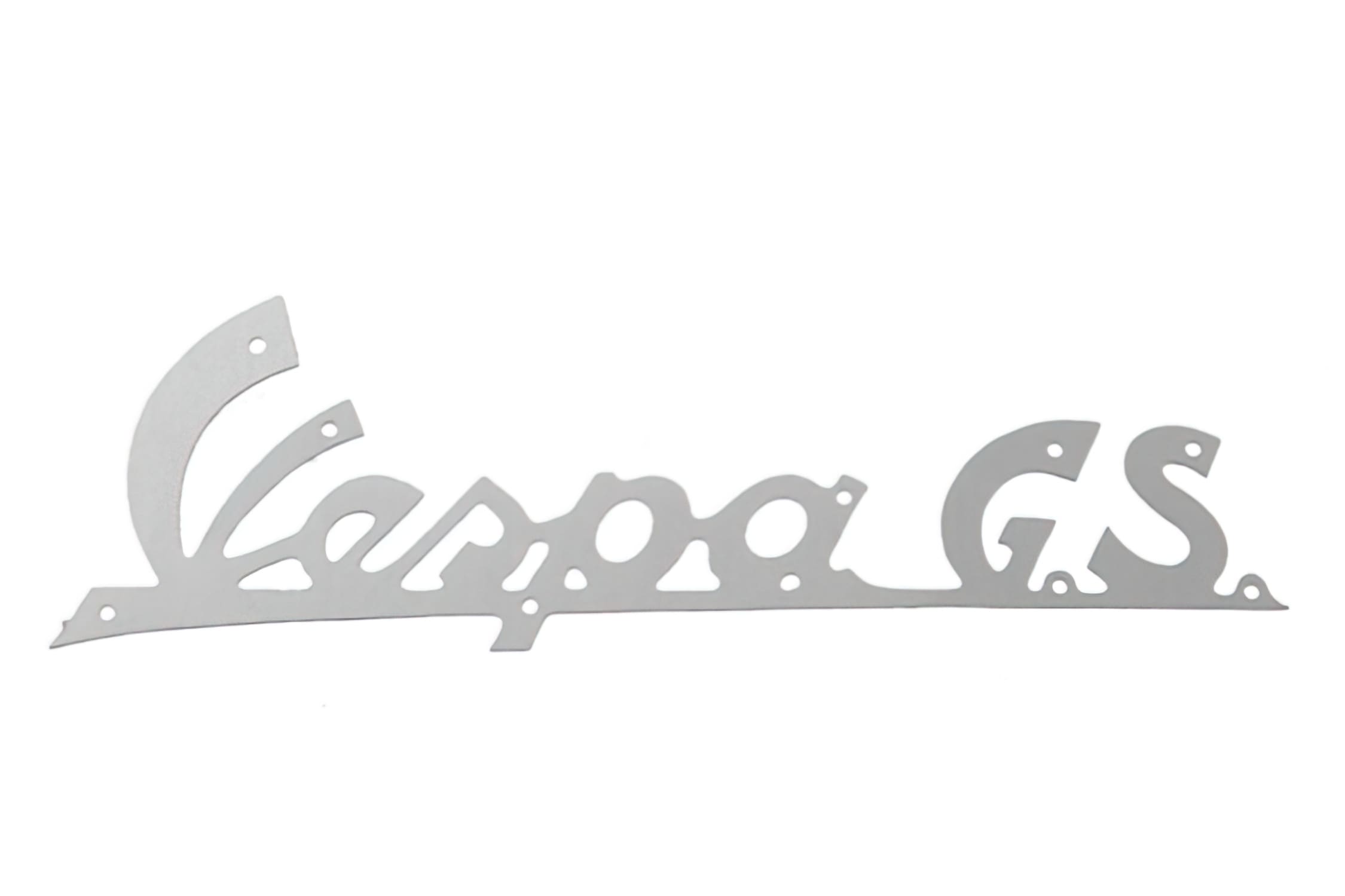 R142720830 Targhetta Vespa GS cromato, COD: R142720830