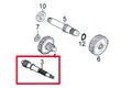 23411-LBD6-E00 Albero Puleggia - ricambio originale Kymco Agility 50cc 4T 12 pollici, COD: 23411-LBD6-E00