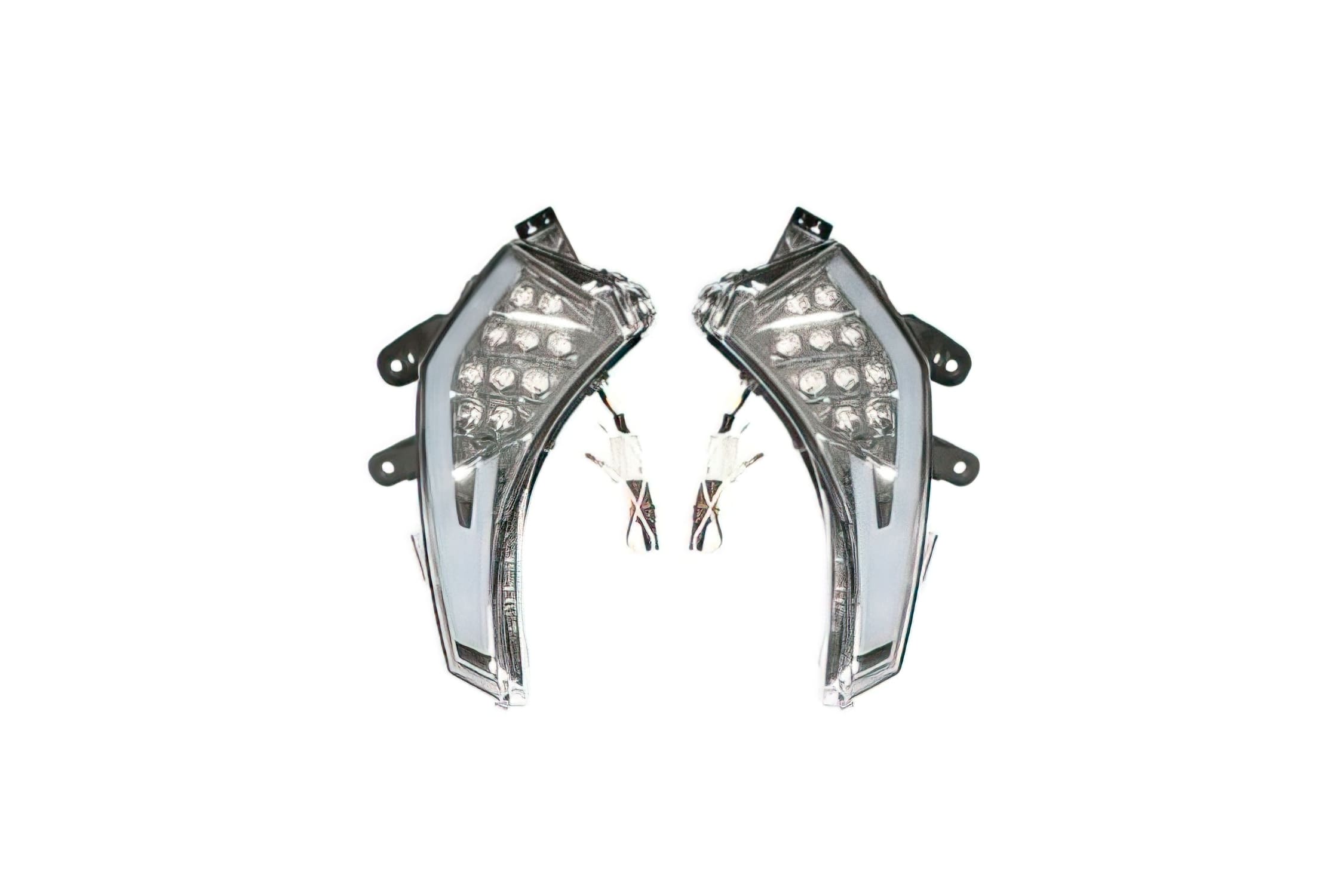 EKP-136007 Front LED indicator white - - Yamaha Tmax (2012 - 2016) CE approved