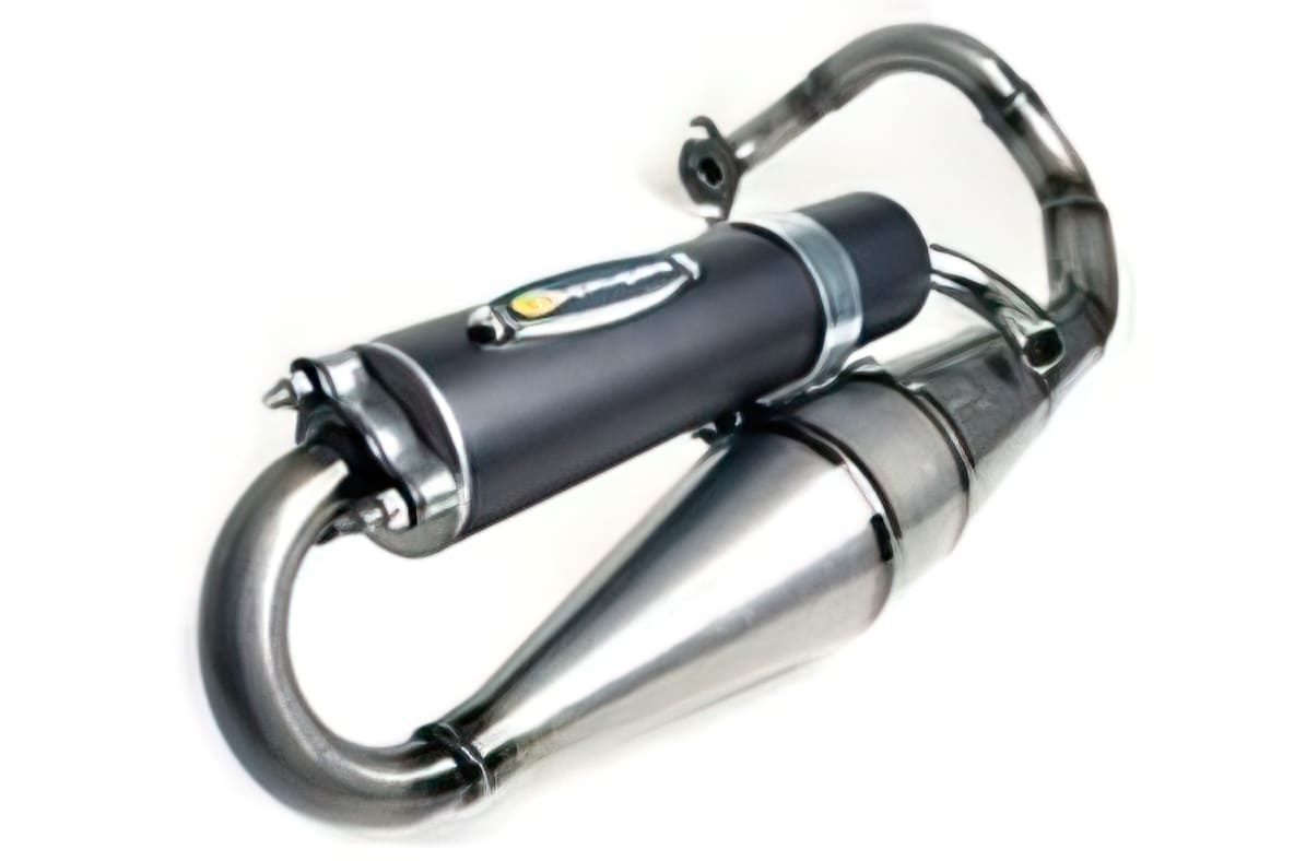 TG0609180-R Tecnigas NEXT R muffler, Hyosung SuperCab-Sense, without approval