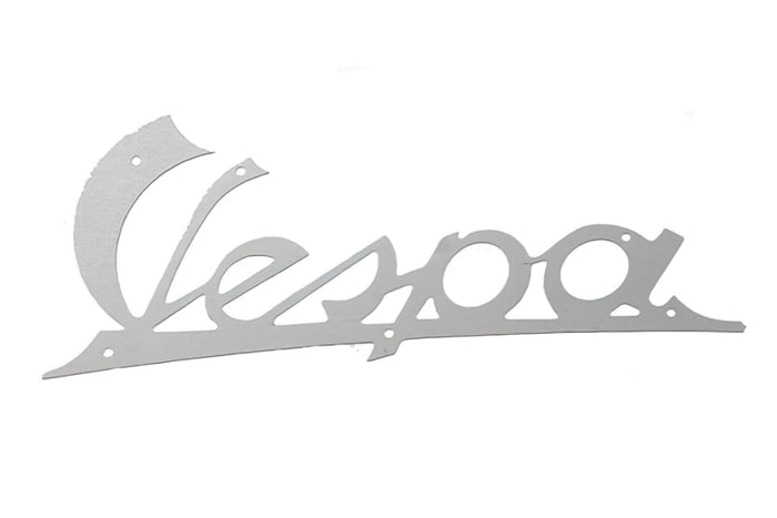 R142720910 Targhetta Vespa, cromato