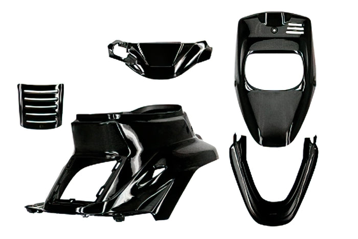A366409 Kit carena 5 pezzi nero lucido Yamaha BWs fino 2004