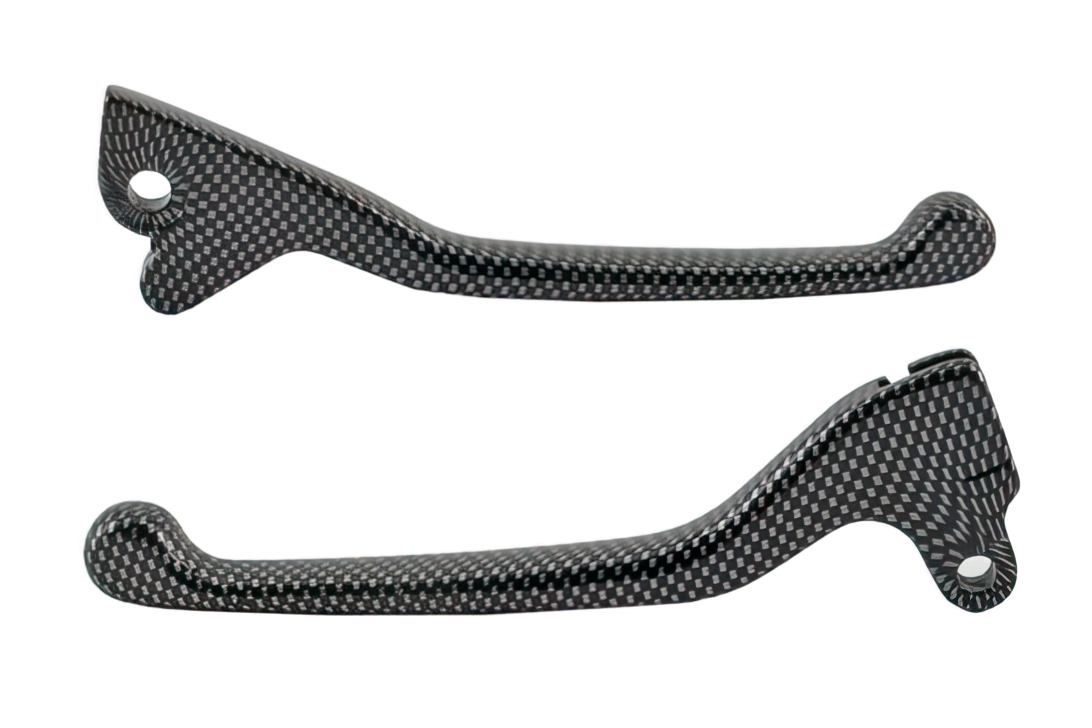 A332155 Leve Freno Gilera Runner (Disco Freno anteriore) look carbonio (x2), COD: A332155