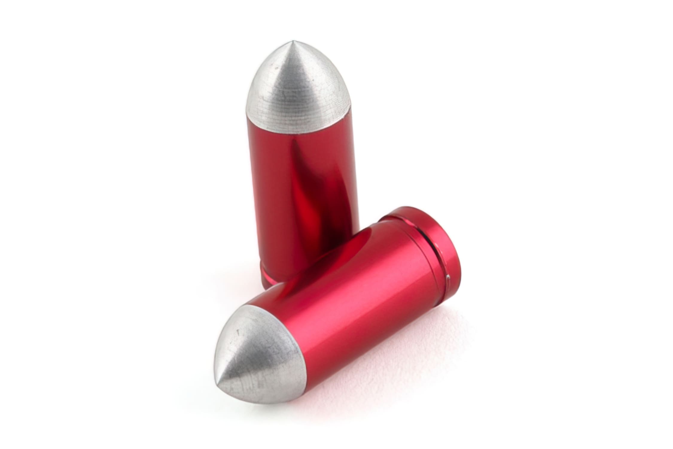 STR-545.45/RE Tappi Valvola BULLET STR8, rosso, COD: STR-545.45/RE