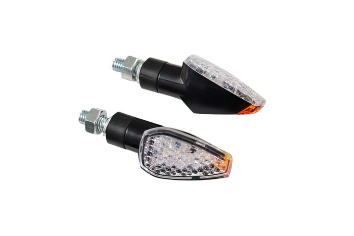 CGN487548 Frecce LED - nero / trasparente omologato CE