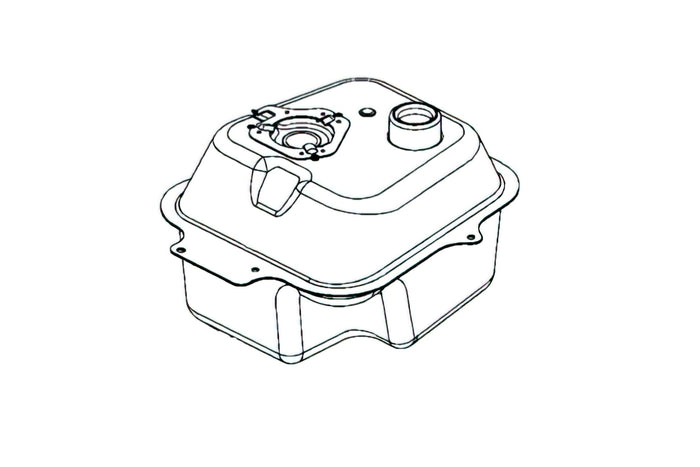 L-SP33166 Serbatoio Benzina originale Kymco Agility 50cc 4T 12 pollici, COD: L-SP33166