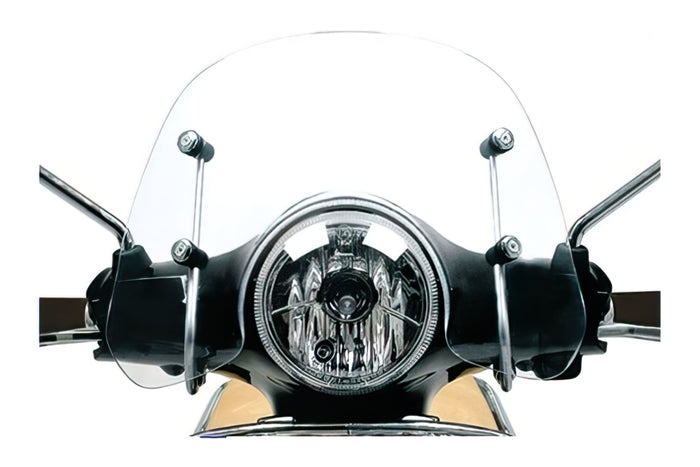OE-PIA672161 Parabrezza Piaggio Cruiser 16cm Vespa LX 50 - 150cc, trasparente, COD: OE-PIA672161