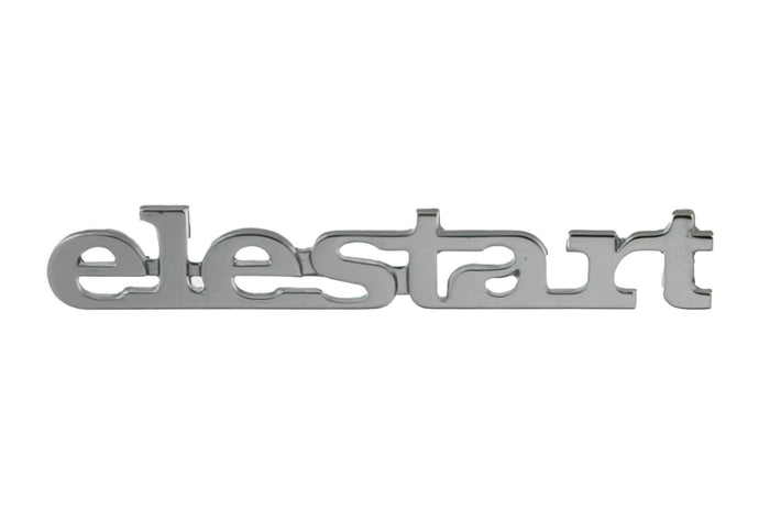R142720690 Targhetta Vespa Elestart cromato, COD: R142720690