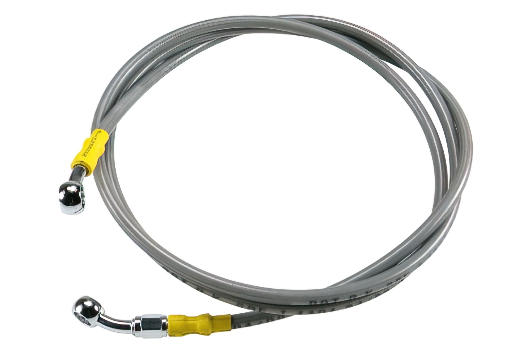mf45.00035 tubo freno in treccia metallica motoforce lungo 180cm, COD: MF45.00035