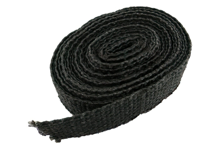 S6-9701 Nastro Termorestringente Stage6, fino 1100 °C, 3800x25 mm, nero, COD: S6-9701