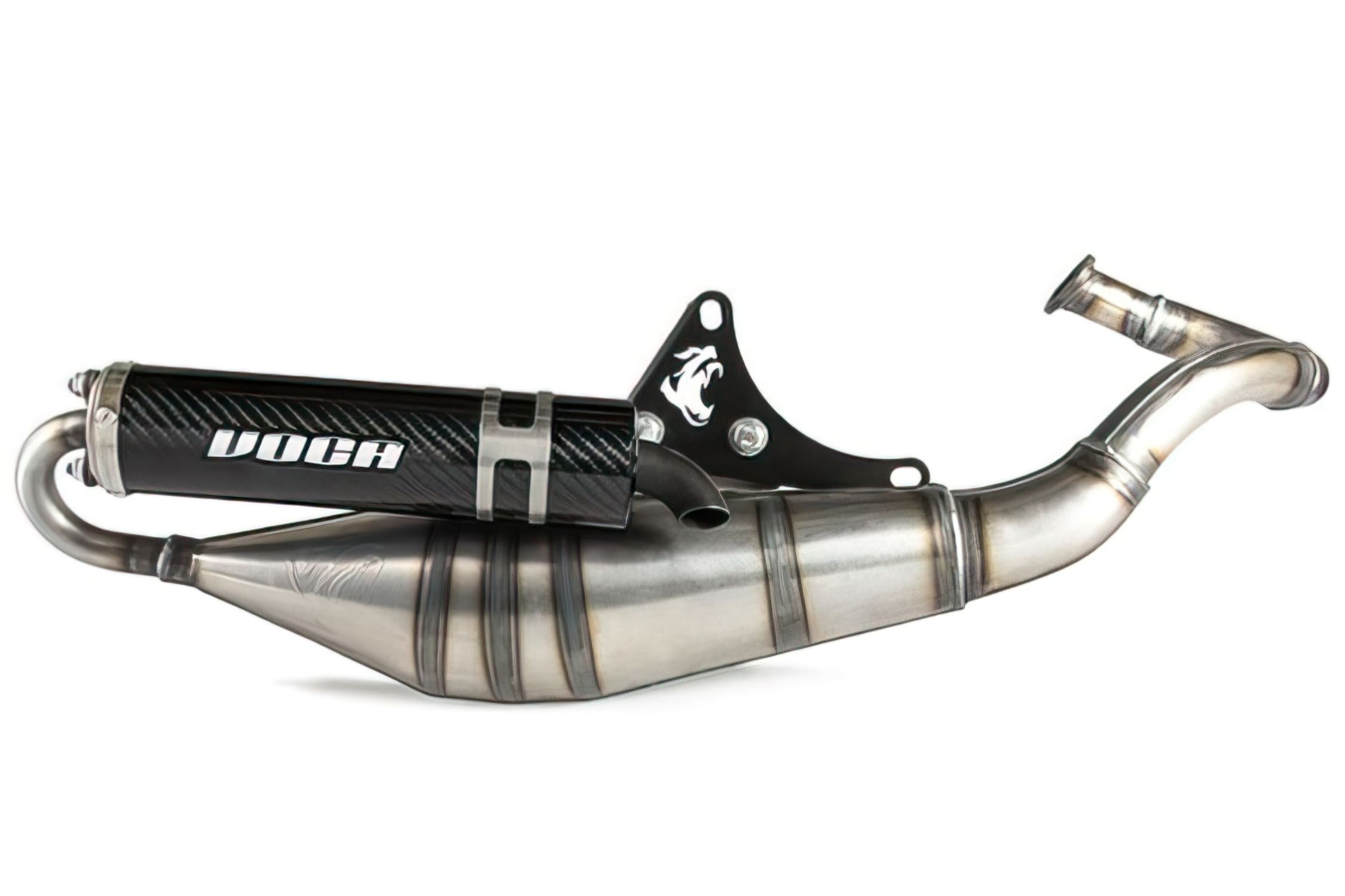 VCR-RD45140/CA Marmitta Voca Sabotage V2 50/70, carbonio, Piaggio NRG / Typhoon